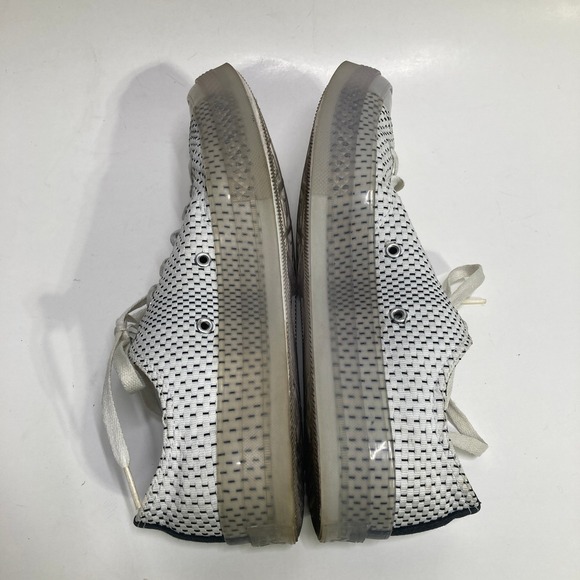 Converse Chuck Taylor 70 Low Woven White Black Translucent 164085C Mens 10 - Picture 4 of 7